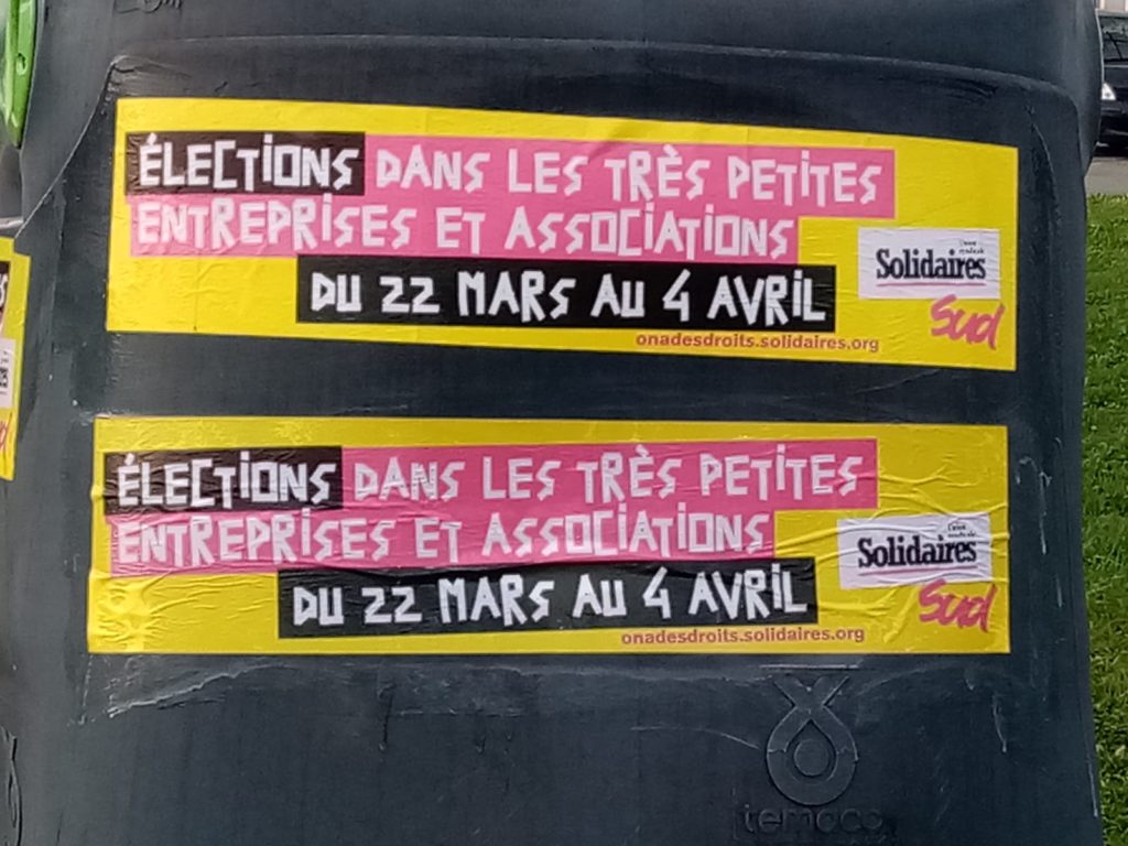 Élections professionnelles #TPE #TPA 22 mars au 6 avril je vote #Solidaires