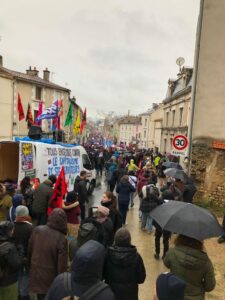 manifestation Poitiers 19/01/2023 retraites