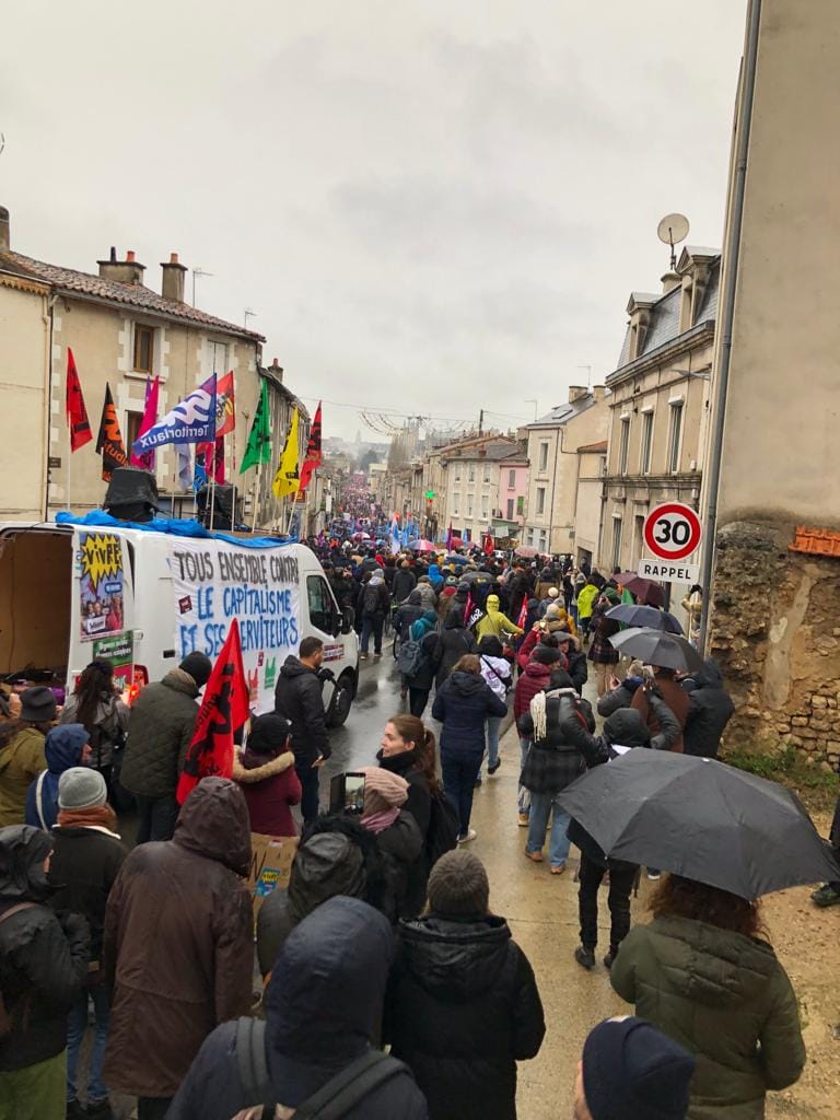 manifestation Poitiers 19/01/2023 retraites
